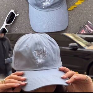 Then I Met You Periwinkle with White Embroidery “Timmy Hat” (Brand New)
